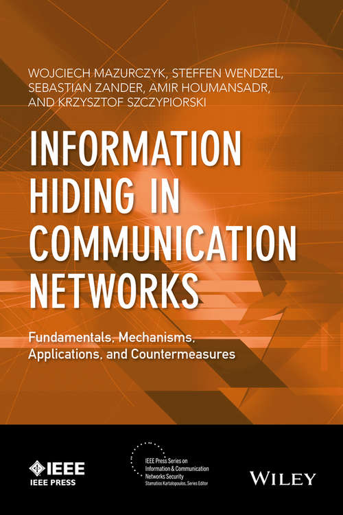 Book cover of Information Hiding in Communication Networks
