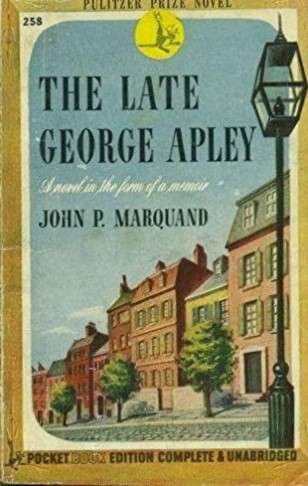 Book cover of The Late George Apley