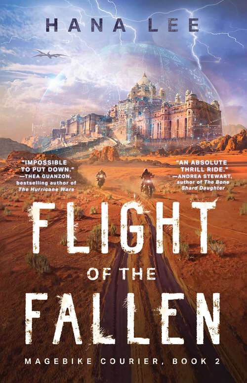 Book cover of Flight of the Fallen (Magebike Courier #2)
