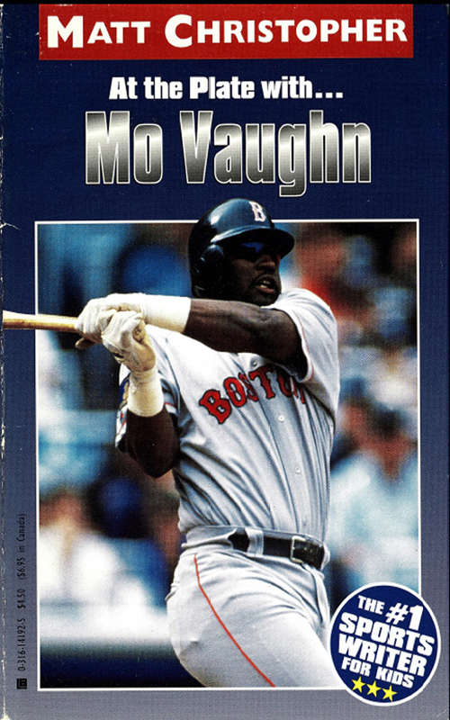 Book cover of At the Plate with...Mo Vaughn