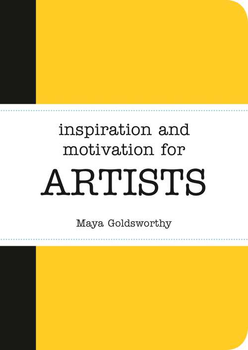 Book cover of Inspiration and Motivation for Artists