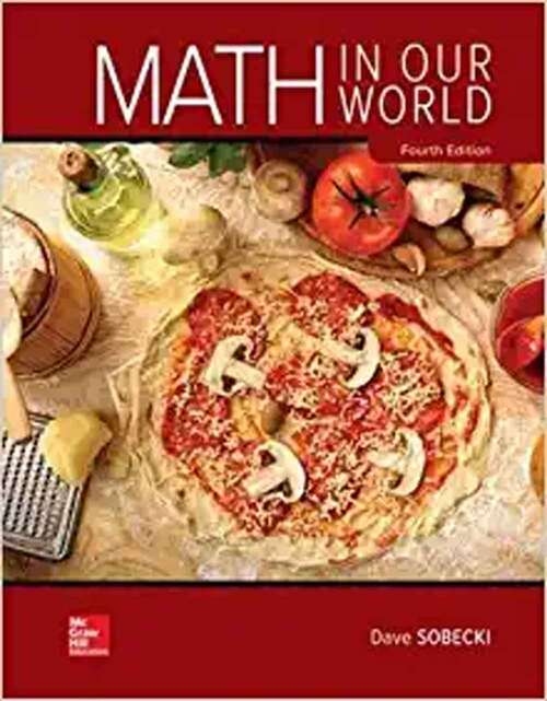 Book cover of Math in Our World (Fourth Edition)