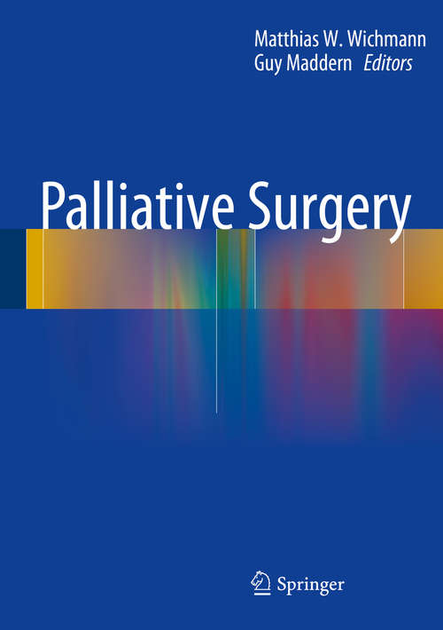 Book cover of Palliative Surgery