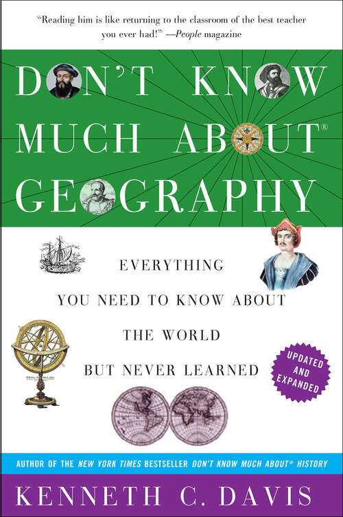 Book cover of Don't Know Much About Geography: Everything You Need to Know About the World but Never Learned (The Don't Know Much About Series)