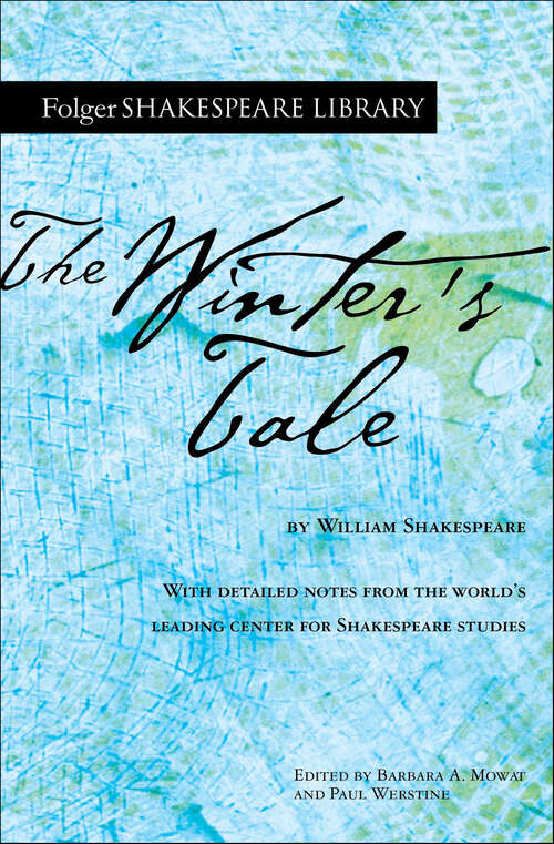 Book cover of The Winter's Tale (Folger Shakespeare Library)