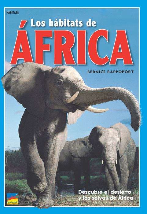 Book cover of Los hábitats de África (Navigators)