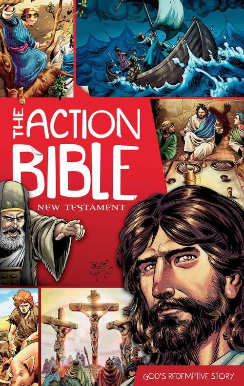 Book cover of The Action Bible New Testament