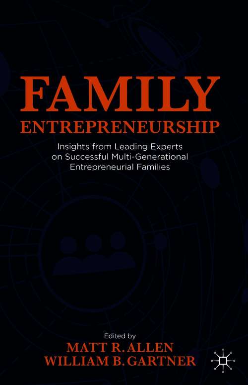 Cover image of Family Entrepreneurship