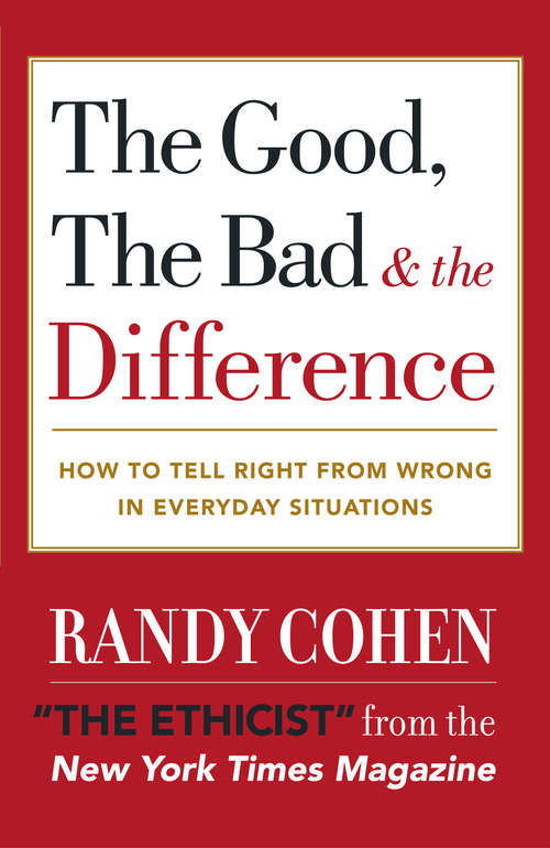 Book cover of The Good, the Bad & the Difference