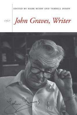 Book cover of John Graves, Writer