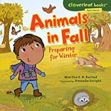 Book cover of Animals in Fall Preparing for Winter: Preparing For Winter (Cloverleaf Books)