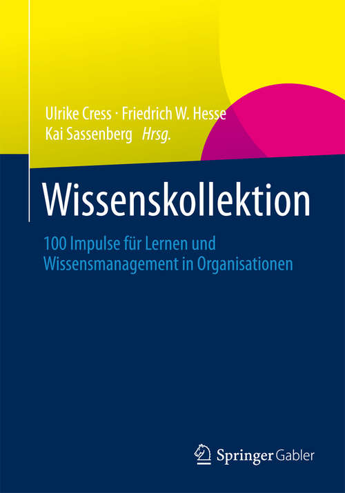 Book cover of Wissenskollektion