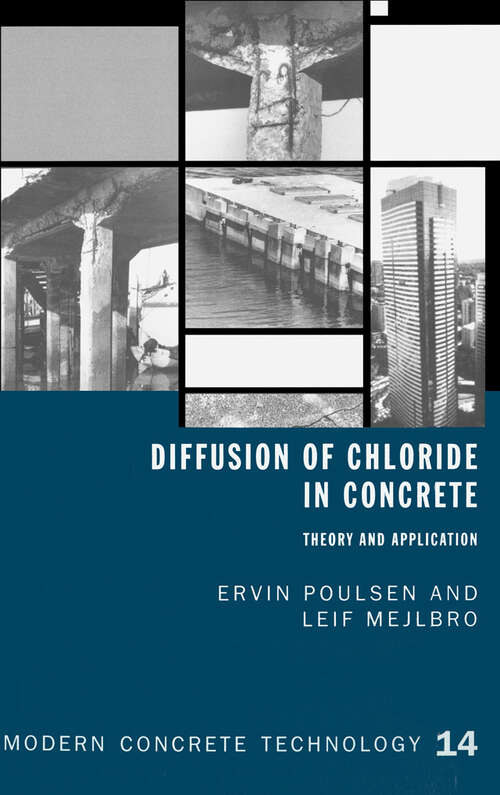 Book cover of Diffusion of Chloride in Concrete: Theory and Application (1)