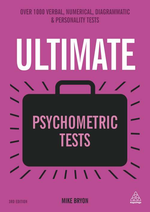 Book cover of Ultimate Psychometric Tests