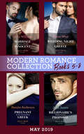 Modern Romance Collection Books 5-8: Marriage Bargain With His Innocent / Wedding Night Reunion In Greece / Pregnant By The Commanding Greek / Billionaire's Mediterranean Proposal (Mills And Boon Series Collections)