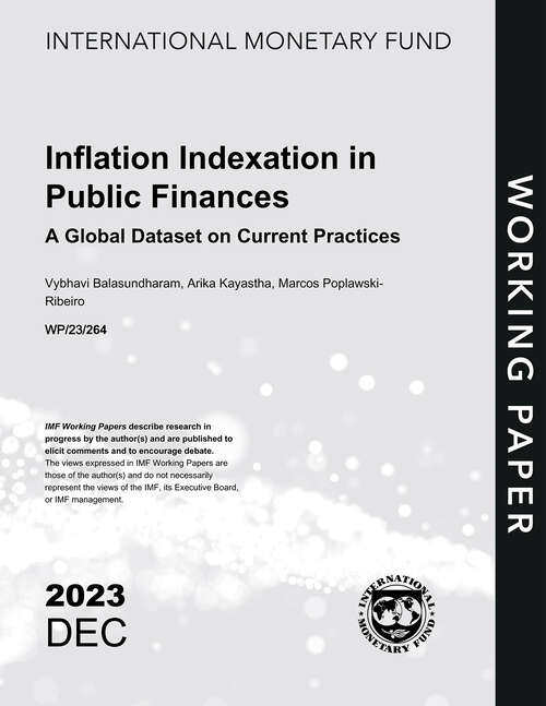 Book cover of Inflation Indexation: Current International Practices (Imf Working Papers)