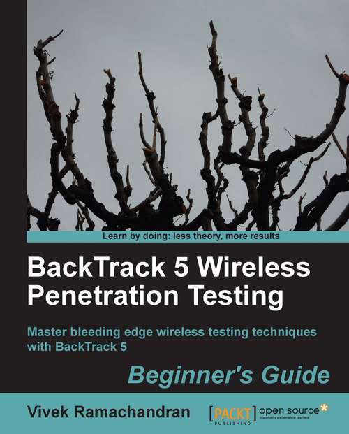 Book cover of BackTrack 5 Wireless Penetration Testing Beginner’s Guide