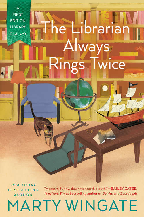 Book cover of The Librarian Always Rings Twice (A First Edition Library Mystery #3)