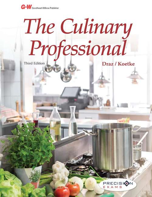 Book cover of The Culinary Professional (Third Edition)