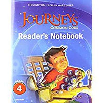 Book cover of Journeys, Grade 4, Reader's Notebook