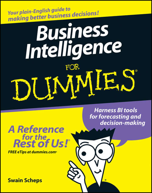 Book cover of Business Intelligence For Dummies