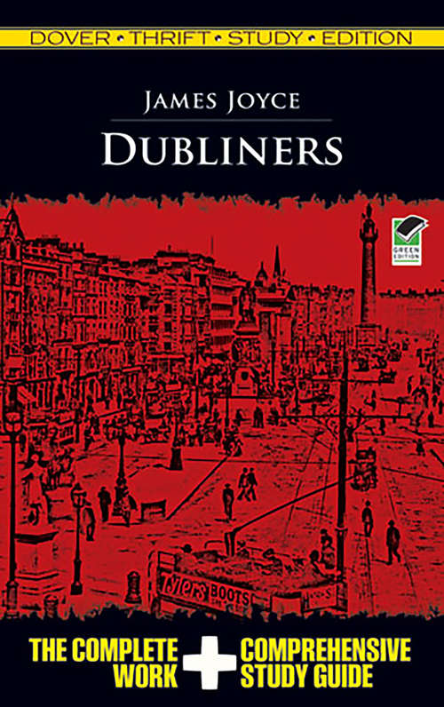 Book cover of Dubliners Thrift Study Edition
