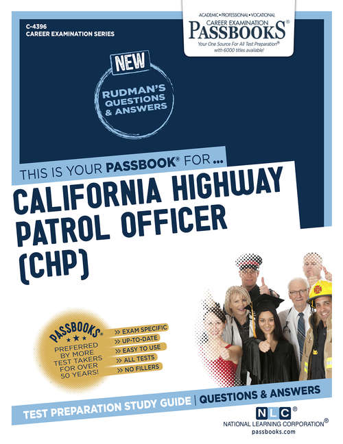 Book cover of California Highway Patrol Officer: Passbooks Study Guide (Career Examination Series)