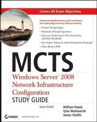 Book cover of MCTS Windows Server 2008 Network Infrastructure Configuration Study Guide