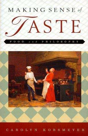 Book cover of Making Sense Of Taste