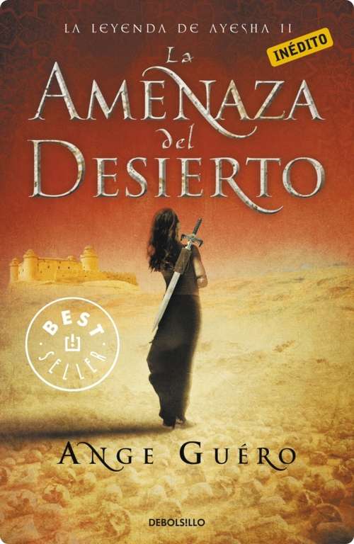 Book cover of La amenaza del desierto