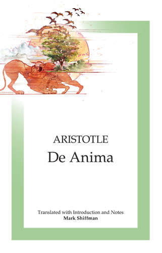 Book cover of De Anima: On the Soul