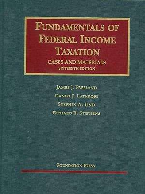 Fundamentals of Federal Income Taxation 16th Edition