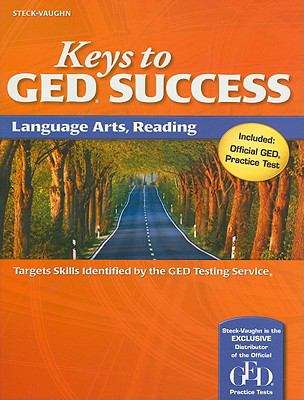 Book cover of Keys to GED Success: Language Arts, Reading