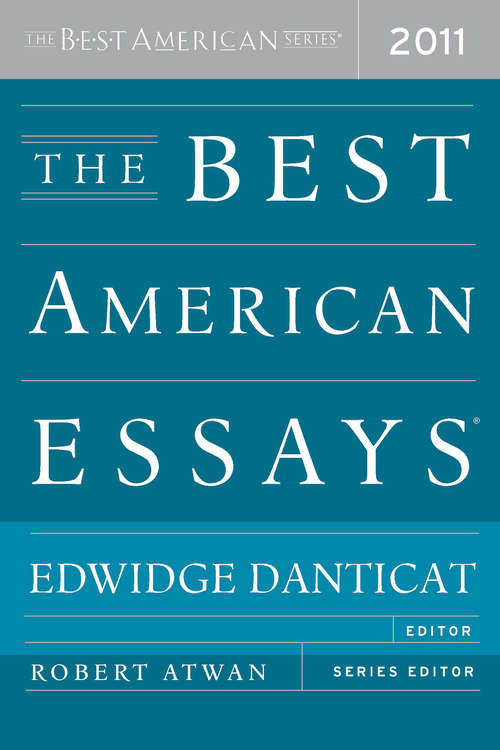 Book cover of The Best American Essays 2011