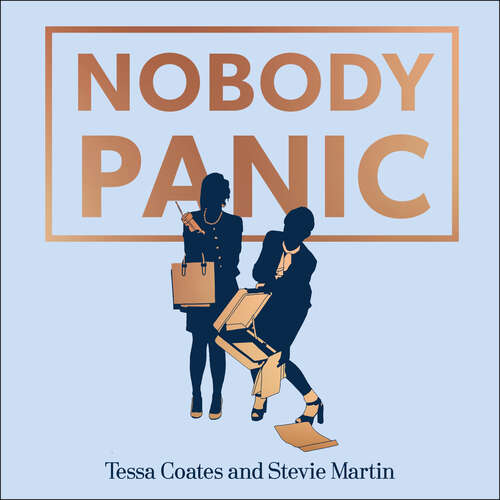 Book cover of Nobody Panic: How to be a functioning adult without screaming