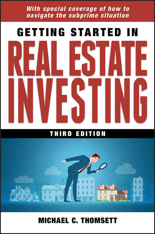 Book cover of Getting Started in Real Estate Investing