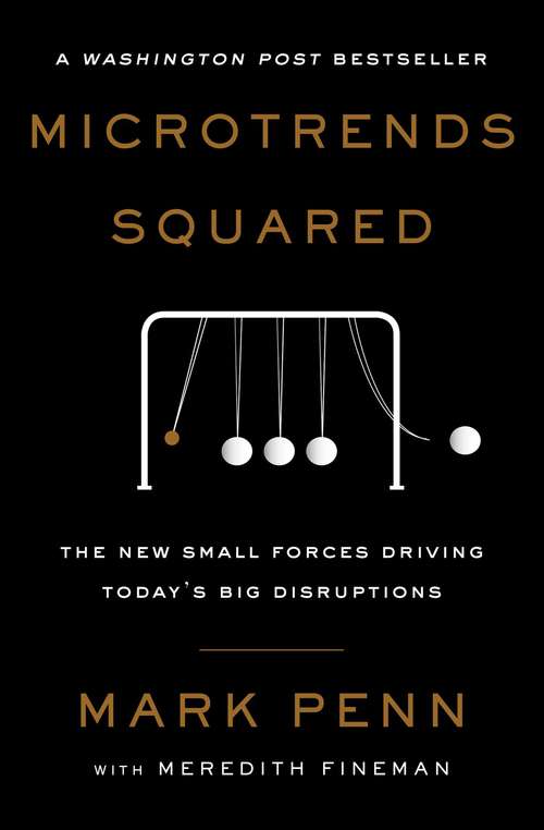Book cover of Microtrends Squared: The New Small Forces Driving the Big Disruptions Today