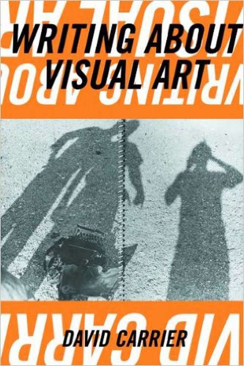 Book cover of Writing about Visual Art