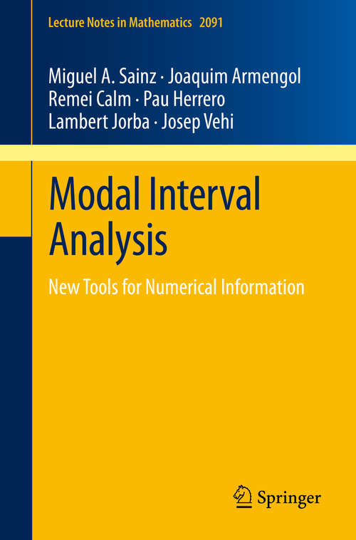 Modal Interval Analysis