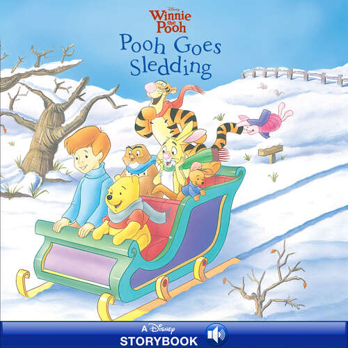 Book cover of Winnie the Pooh: Pooh Goes Sledding