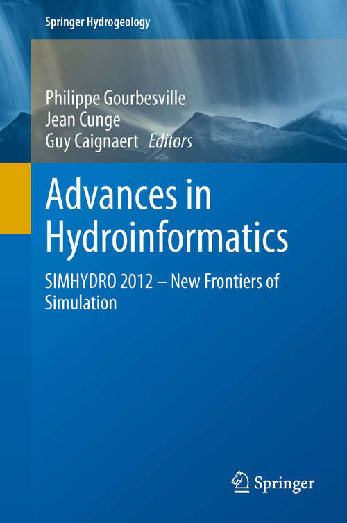 Book cover of Advances in Hydroinformatics