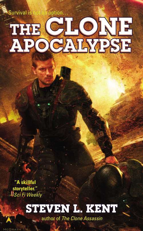 Book cover of The Clone Apocalypse