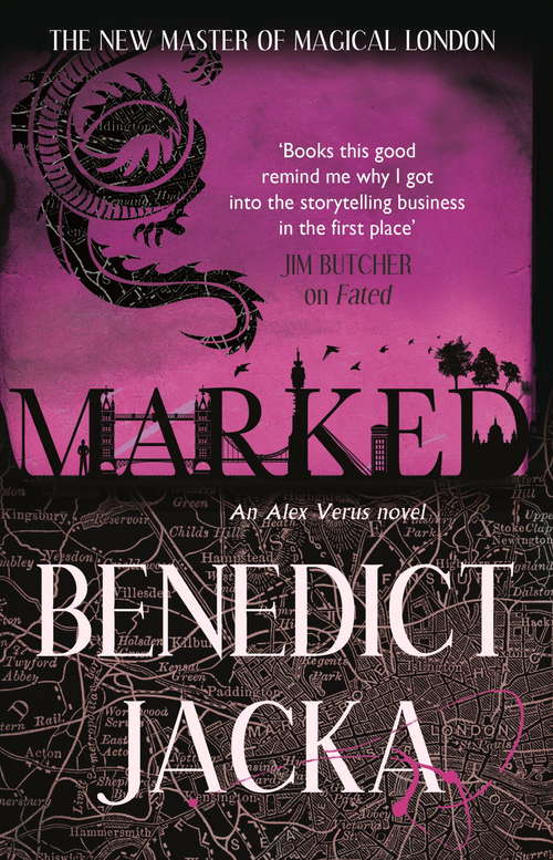 Book cover of Marked: An Alex Verus Novel from the New Master of Magical London (Alex Verus #9)