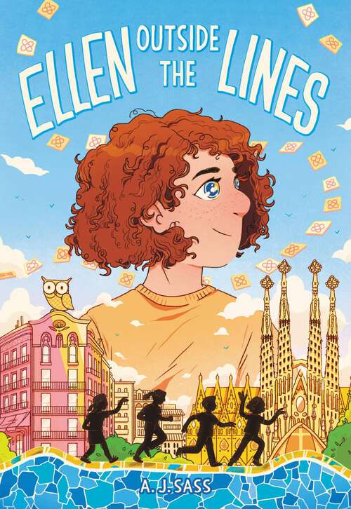 Cover: Ellen Outside the Lines by A. J. Sass