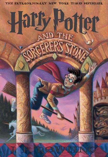 Cover: Harry Potters and the Sorcerer's Stone by JK Rowling