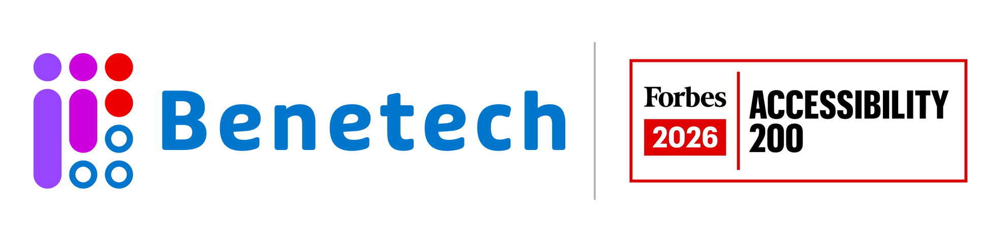 Benetech — Forbes Accessibility 200, 2026