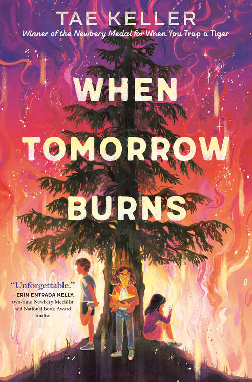 Cover: When Tomorrow Burns by Tae Keller